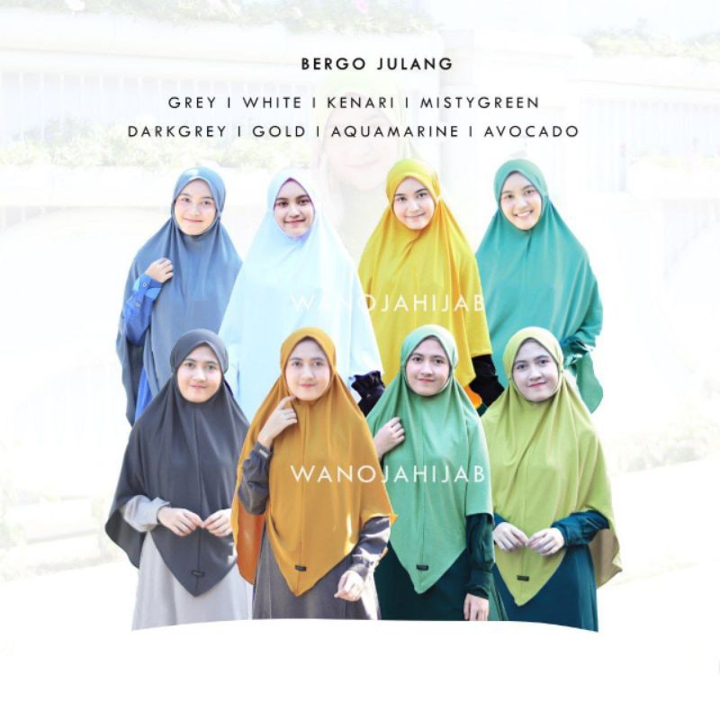 BERGO JULANG PASTEL SERIES by WANOJA