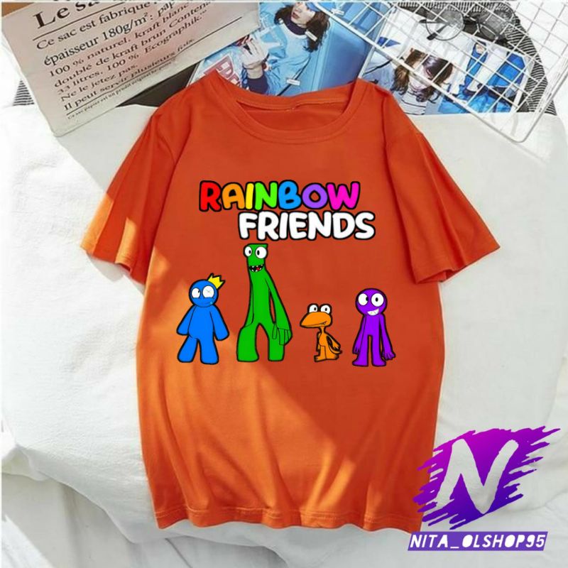 rainbow friends game kaos anak baju anak rainbow friends roblox