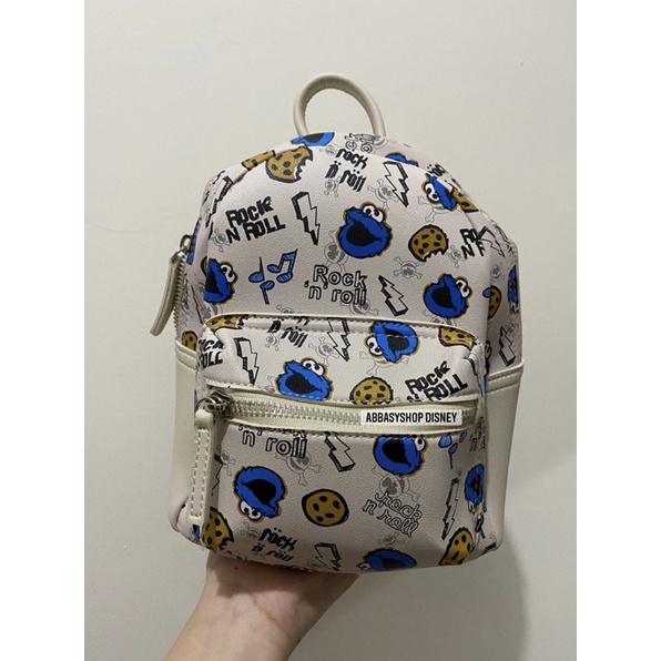 Sesame Street Monster Cookie Crossbody bag slingbag backpack (elmo abbasyshop disney abbasyshopdisne