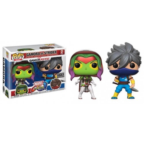 Toys Funko Pop! Marvel Vs. Capcom - Gamora &amp; Strider 2 Pack (2P Ver.)