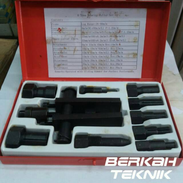 Trecker Bearing 10pcs Trecker Cabut Bearing dalam merk Gripon
