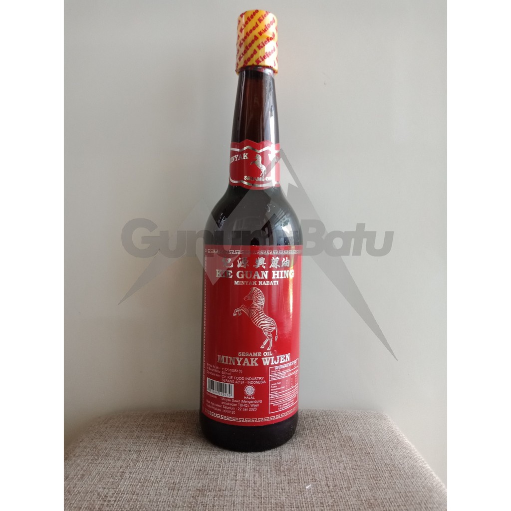 

MINYAK WIJEN CAP KUDA 600ML/ MINYAK WIJEN LI MANG HUAT 600ML