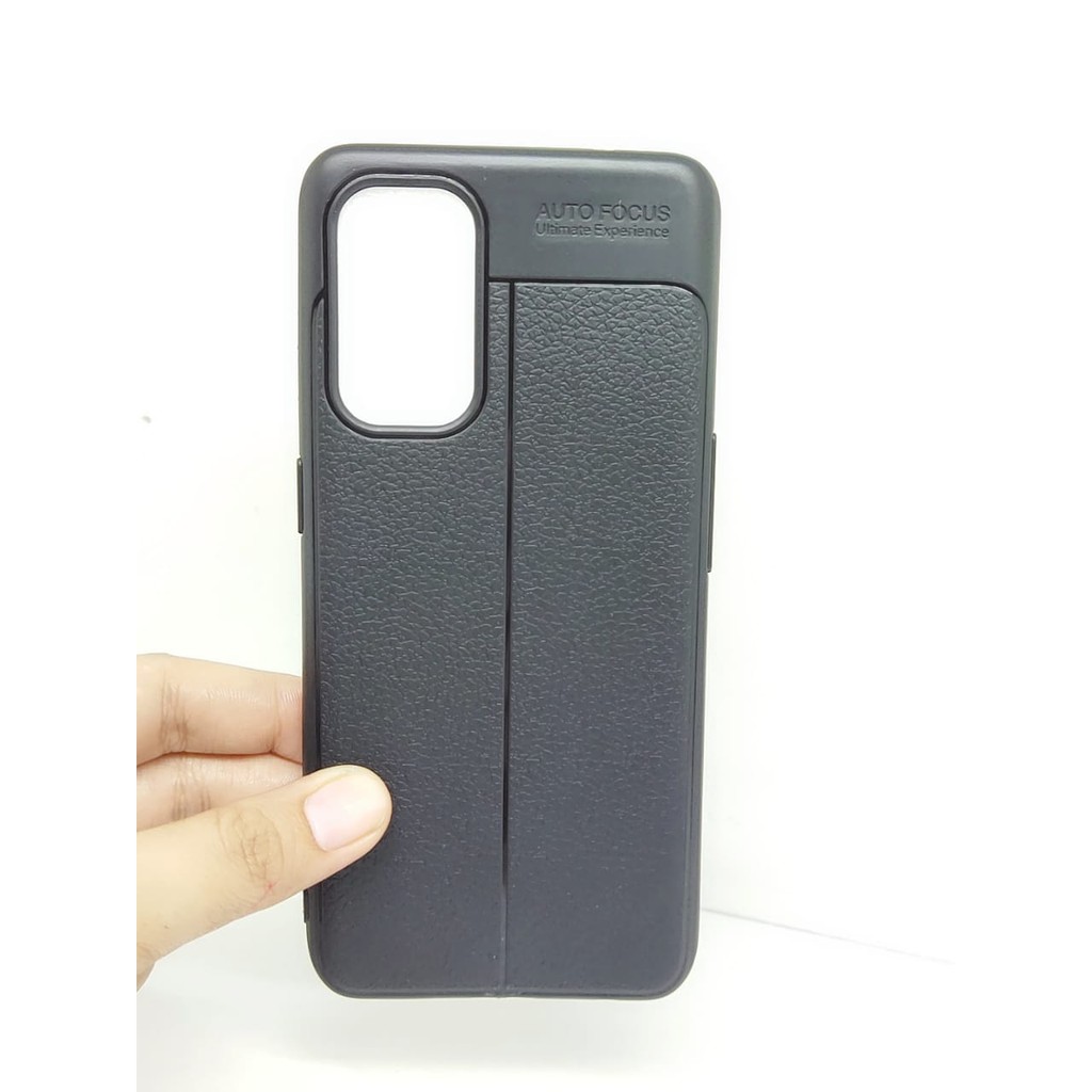 AutoFokus Oppo Reno 5 5G 4G 6.43 inchi Leather Soft Case AUTOFOCUS Motif Kulit Jeruk