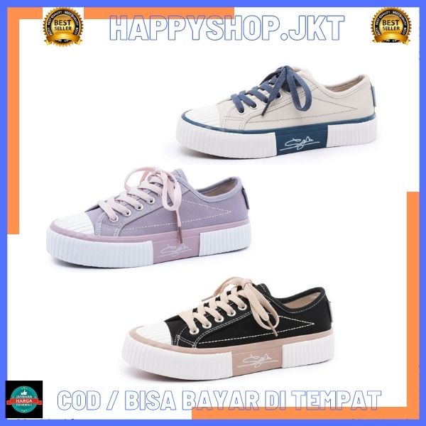 Sepatu kanvas wanita Sneakers wanita - Sepatu fashion 209