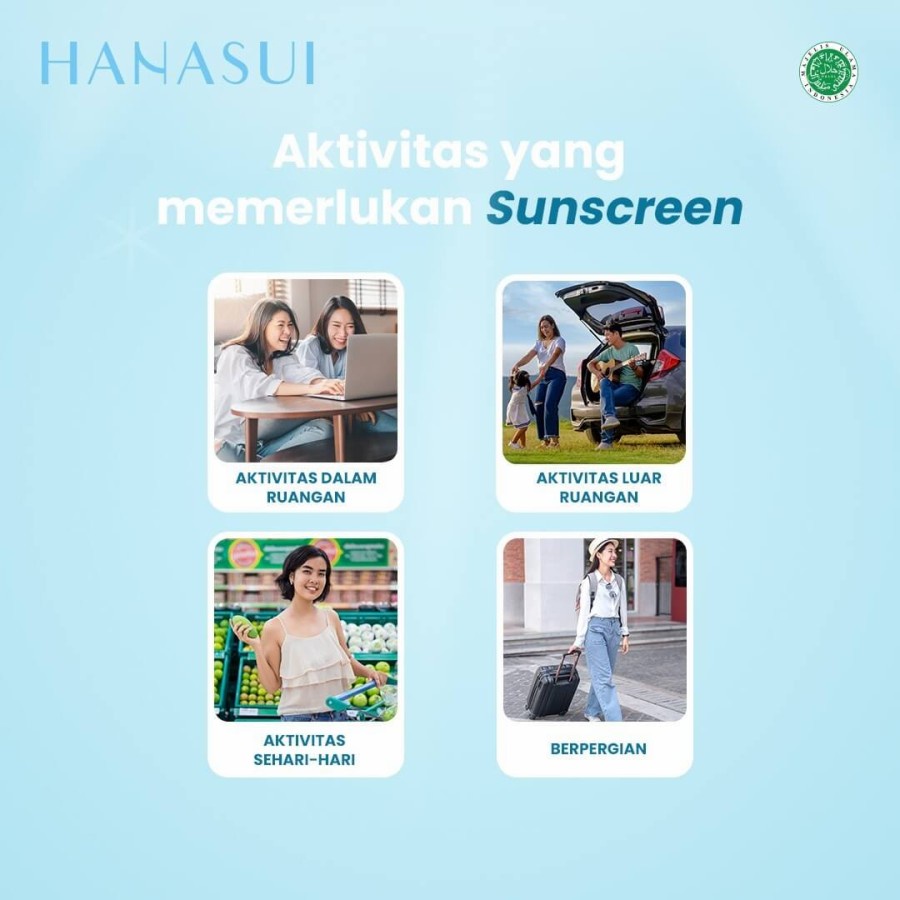 HANASUI Collagen Water Sunscreen SPF50 - Sun Screen Sunscreen Wajah 30ml