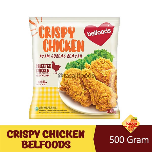 

Crispy Chicken / Ayam Goreng Renyah Belfoods 500 Gram