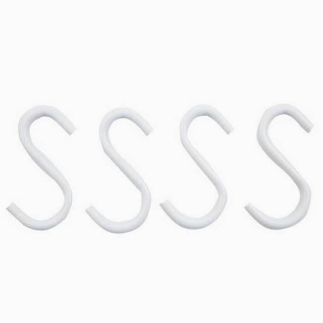 HOOK S PUTIH ram gantungan cantolan konter display