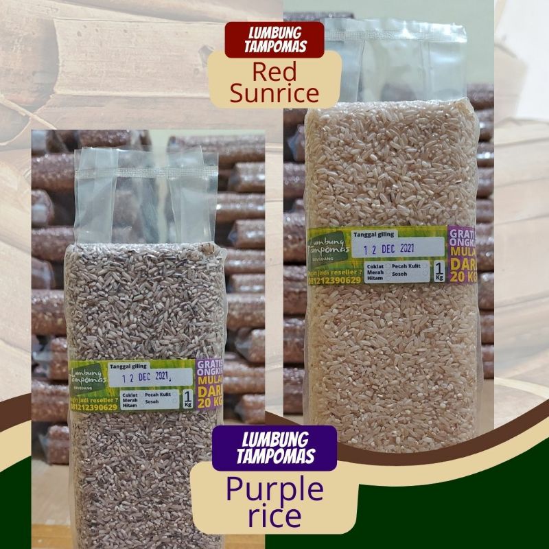 

Beras Putih Bernutrisi Lumbung Tampomas • Kemasan Foodgrade Antimikroba 1kg