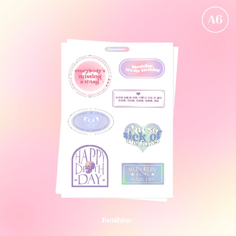 Xdinary Heroes — Happy Death Day Sticker Lyrics