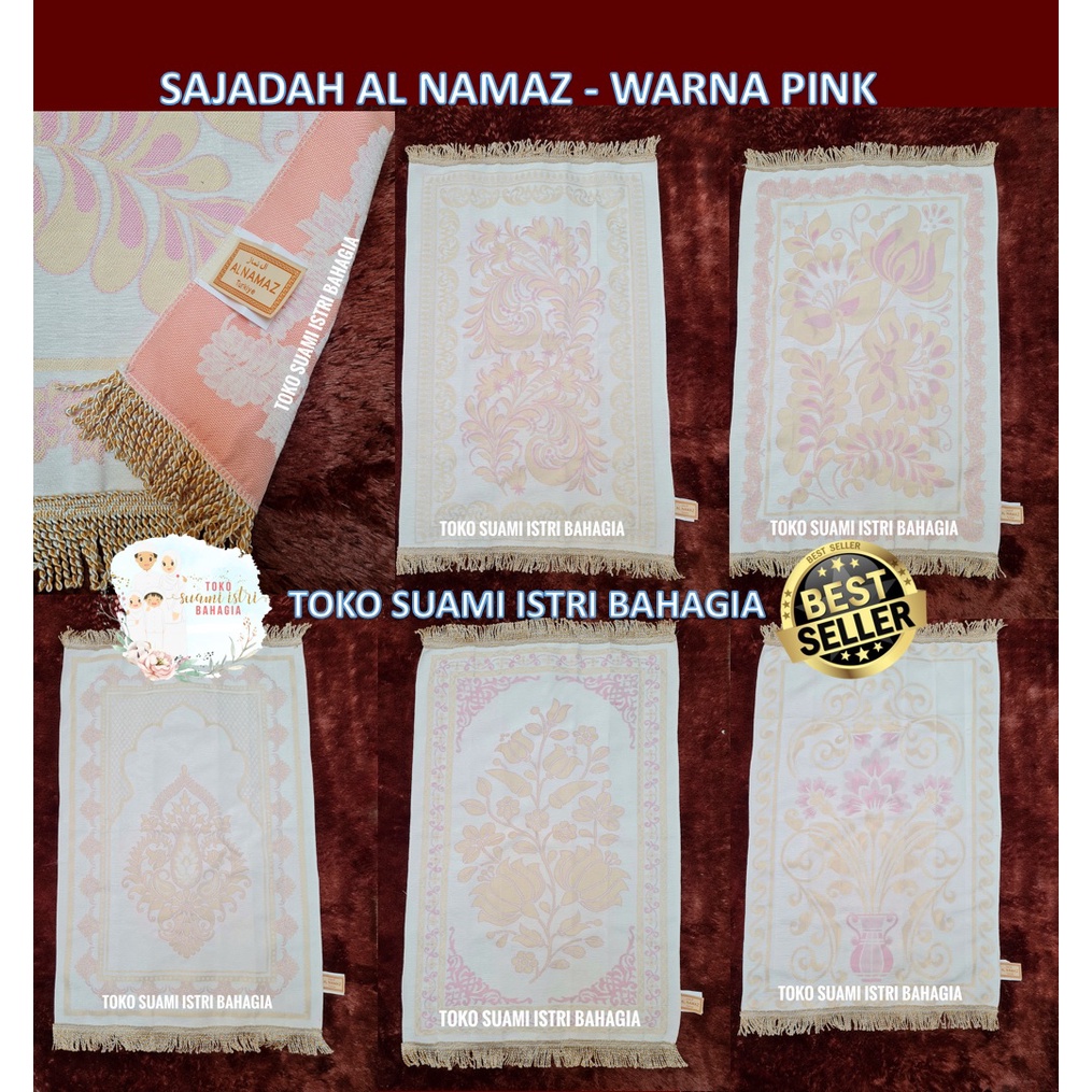 Sajadah Alnamaz Al Namaz Box Turki 70 x 110 Premium Hadiah Turki Murah Seserahan Couple  Hampers