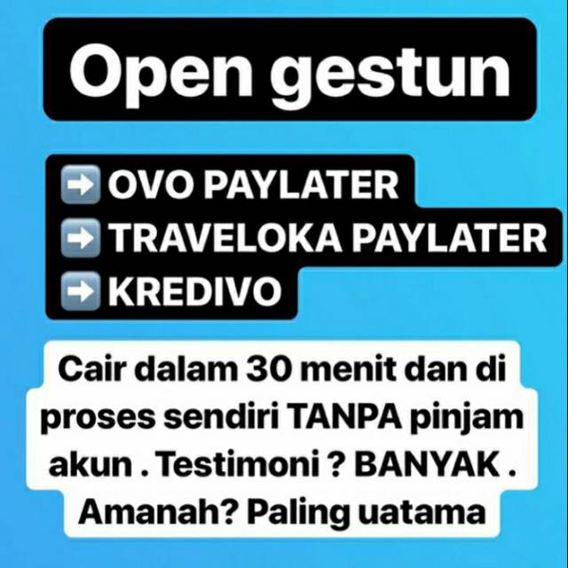 JasaGestunAkulakuKredivoTravelokaCc