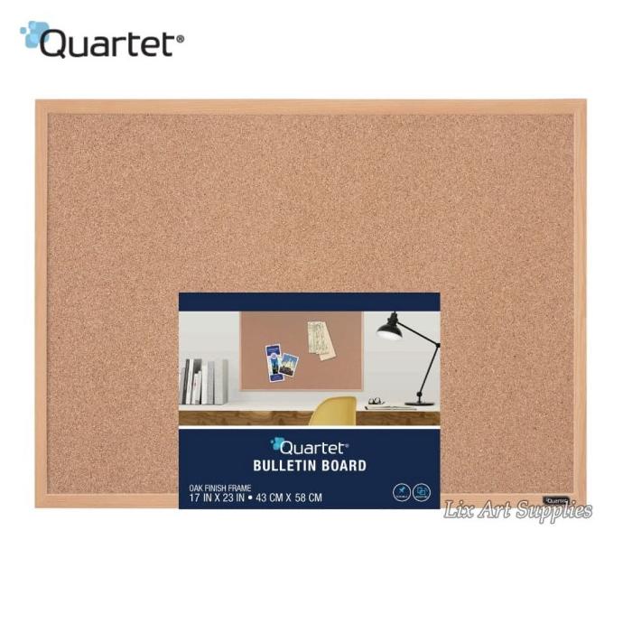 

[COD] QUARTET Oak Cork Frame Boards 43 x 58 cm (Cork board / Soft board) BIG SALE Kode 794