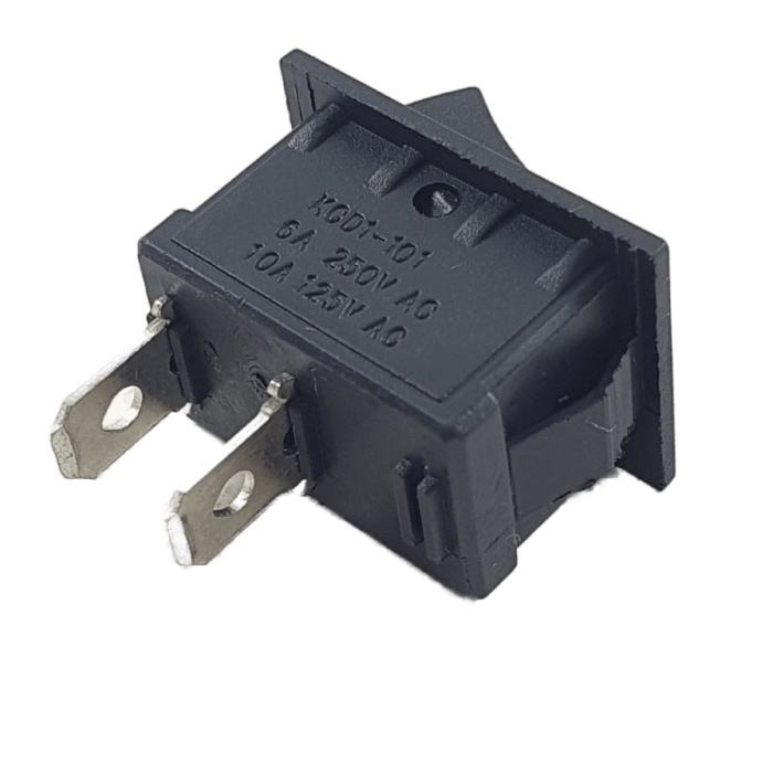 Saklar 2 pin On Off Tombol Rocker KCD1 101 Power Switch 2pin KCD-101