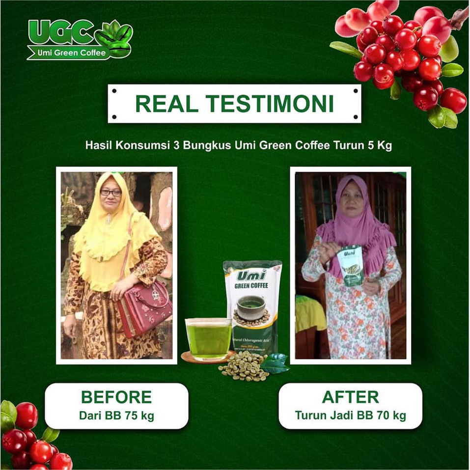 UGC Umi Green Coffee Original 100% Asli Herbal