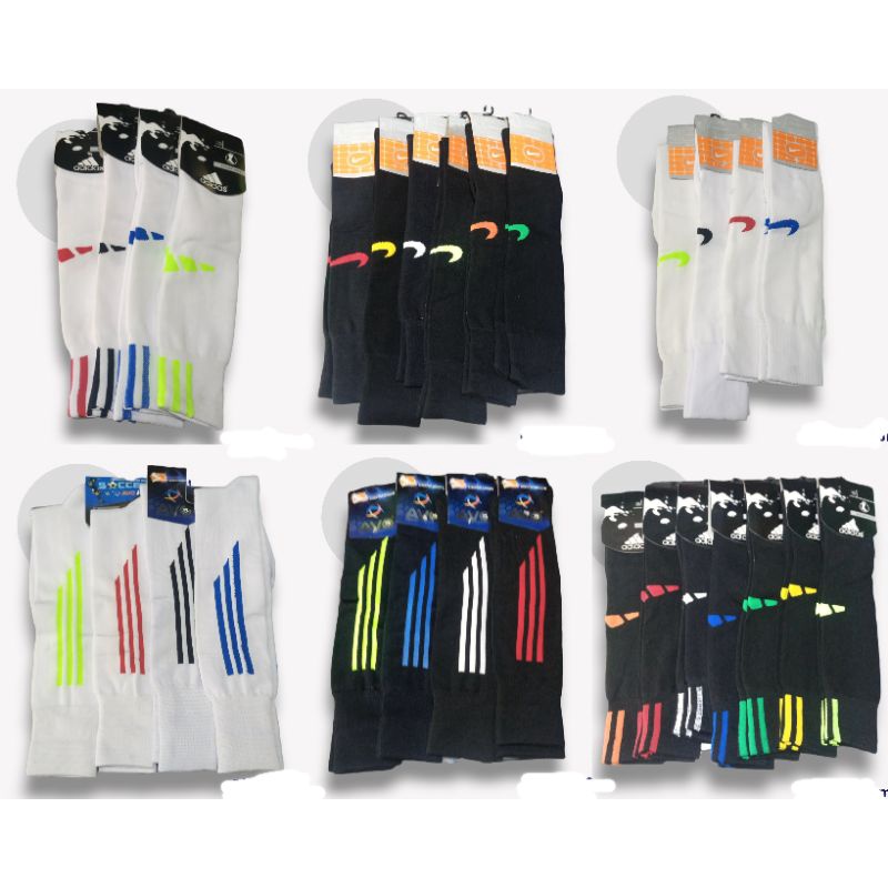 [COD] Kaos Kaki Anti Slip Bola Panjang Dewasa | Kaos Kaki Futsal Selutut | Kaos Kaki Sport Basket Diatas Lutut | Soccer Sport Socks Diatas Lutut | Kaos Kaki Olahraga Bulutangkis Polos Dewasa Sebetis