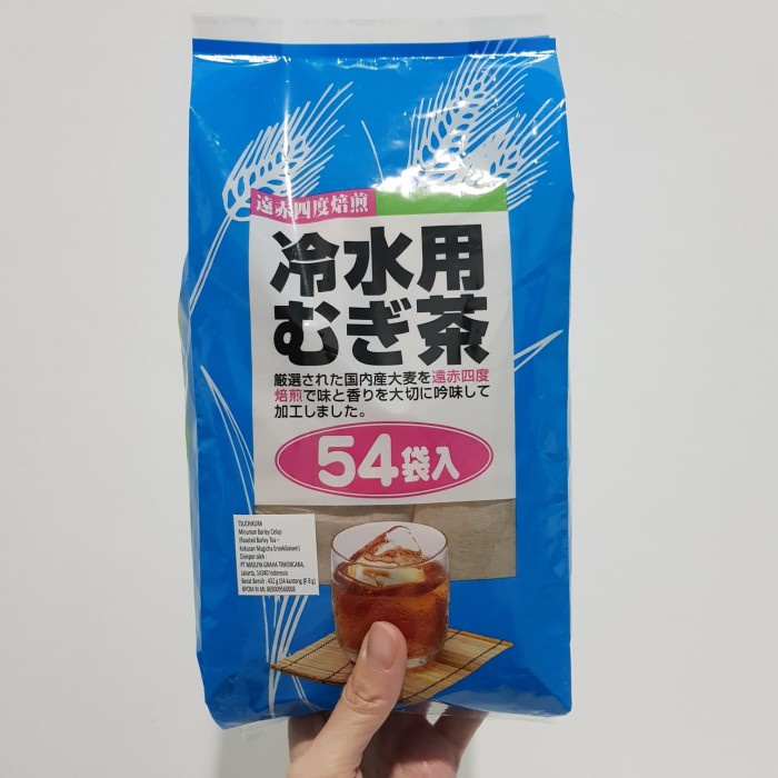 

B0621D Tsuchikura Mugicha Teh Barley Celup 432Gr- Barley Roasted Tea 054