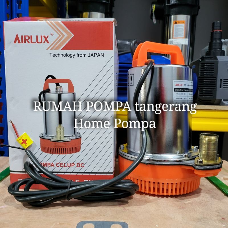 Pompa celup kolam AIRLUX DC 12 VOLT STAINLESS POMPA DC