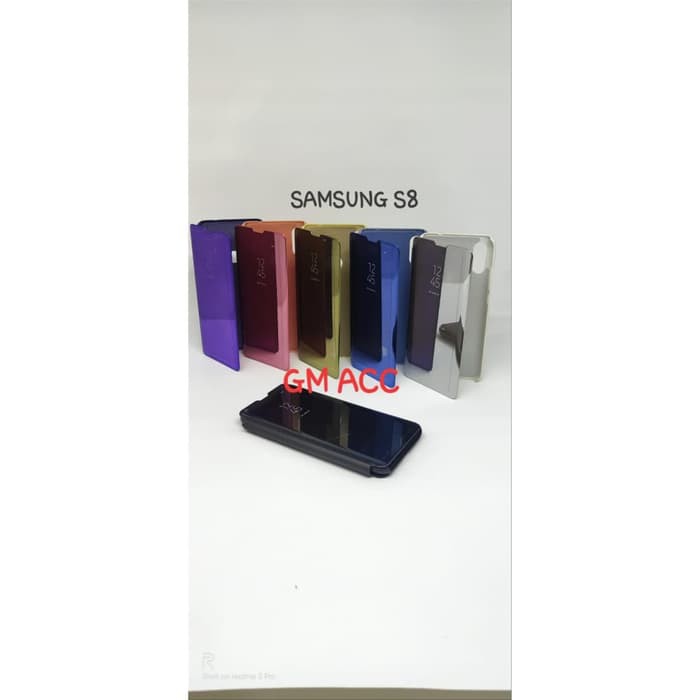 Flip Mirror Cover Clear View Type Samsung A02s/A02s/A10s/A12s/A20s/A21s/A50s/A70s