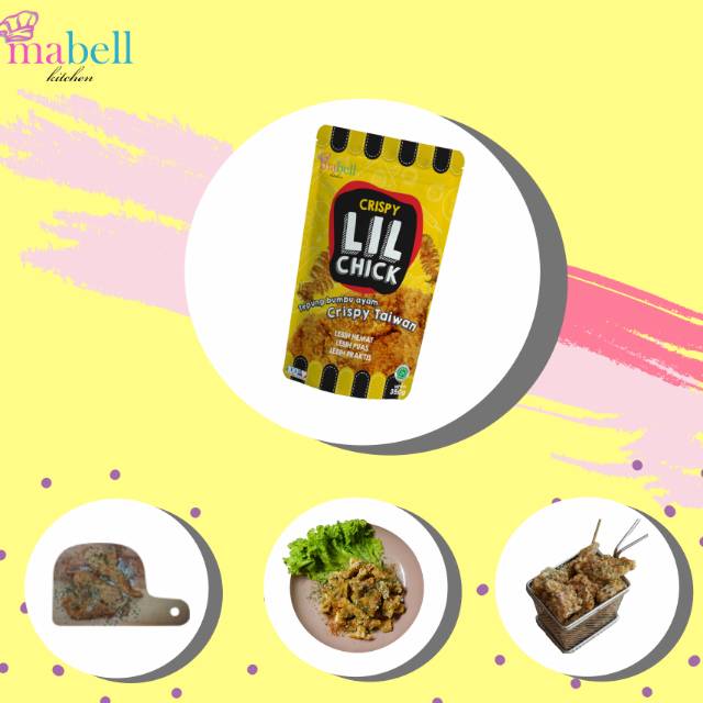 Lilchick tepung bumbu ayam crispy taiwan