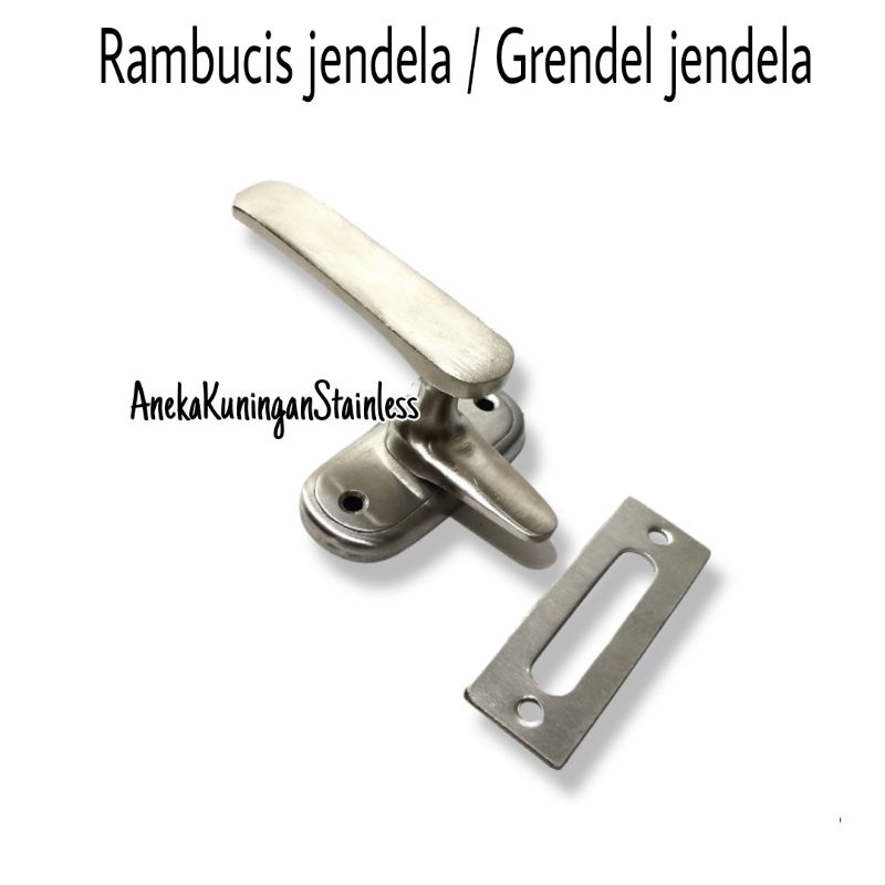 Rambuncis / Grendel jendela kuningan