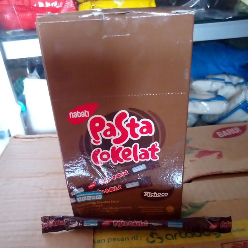 BOX - Nabati Pasta All Varian Richeese Cheese Keju Richoco Coklat 30x8g 8 Gram