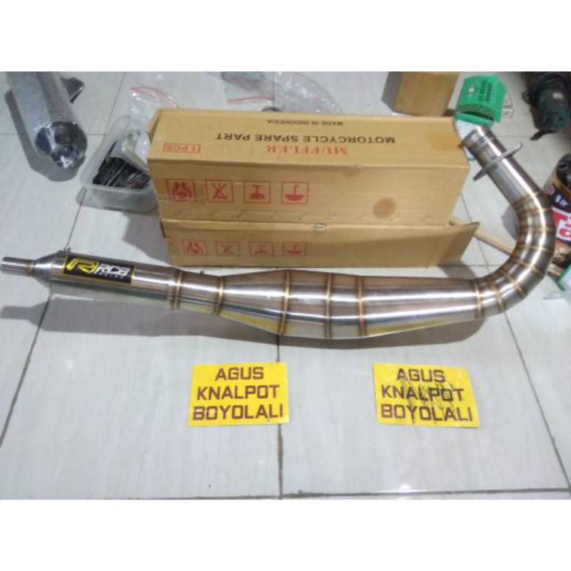 KNALPOT RX-KING RCB TELO KNALPOT RACING RX