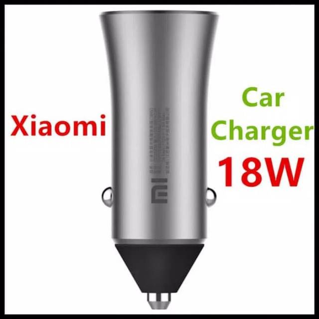 Xiaomi Car charger mobil 18W Dual Usb ports CC05ZM Quick Fast Charging