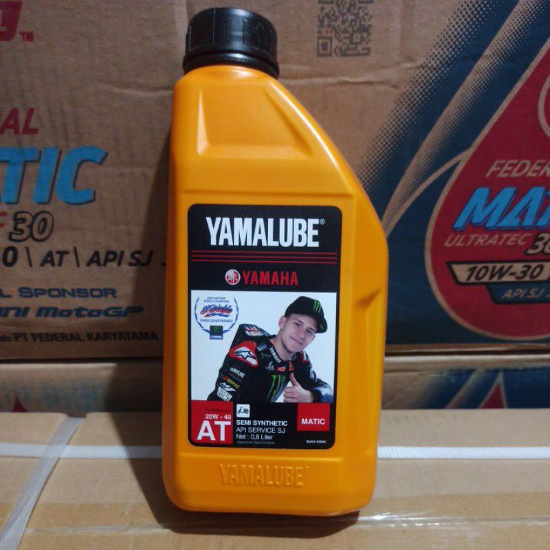 OLI YAMALUBE MATIC 08L SAE 20W-40 API SJ JASO MB OLI SCOOTER 4T ORIGINAL YAMAHA