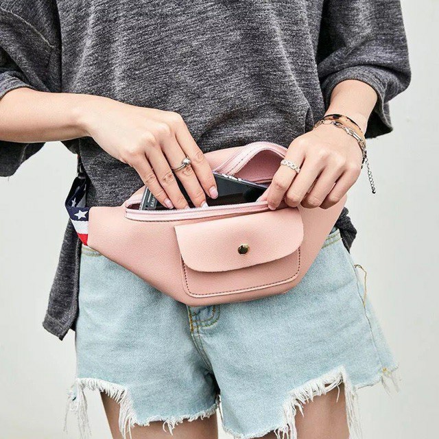 [LOKAL] DOMMO - D1276 WAISTBAG 03 - Tas Pinggang Wanita