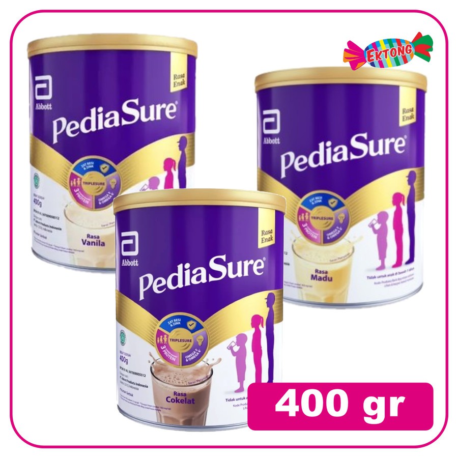 

Pediasure Triplesure 400 gr Susu Formula