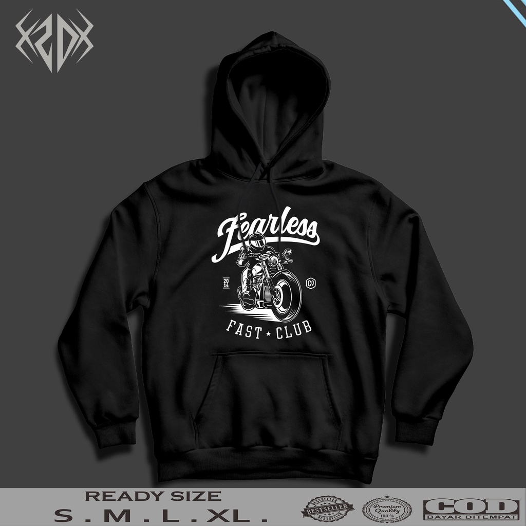 JAKET HODDIE BIKERS / HOODIE PRIA / JAKET PRIA / HOODIE KEREN