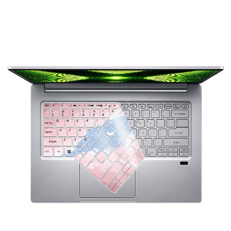 Film Pelindung Debu Keyboard Laptop Motif Kartun Bunga Untuk Acer Swift 1 Swift 3 SF113 SF114 SF514 S5-371 SF113 SF113 Sf50- 52- 79