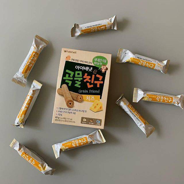 Ivenet Korean Snacks - Grain Friend Biscuit 9m+