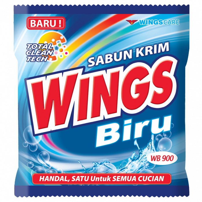 Wings Biru Sabun Krim WB900/Sabun Colek/Sabun Krim/Sabun