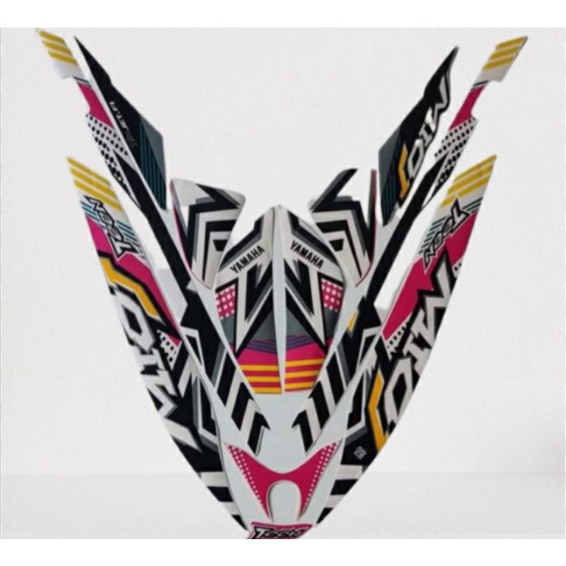 Sticker Striping Motor YAMAHA MIO J TEEN Th Pink/Ungu