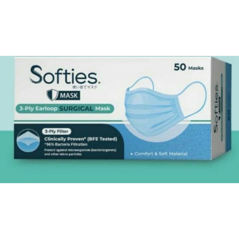 softies surgical mask 50's