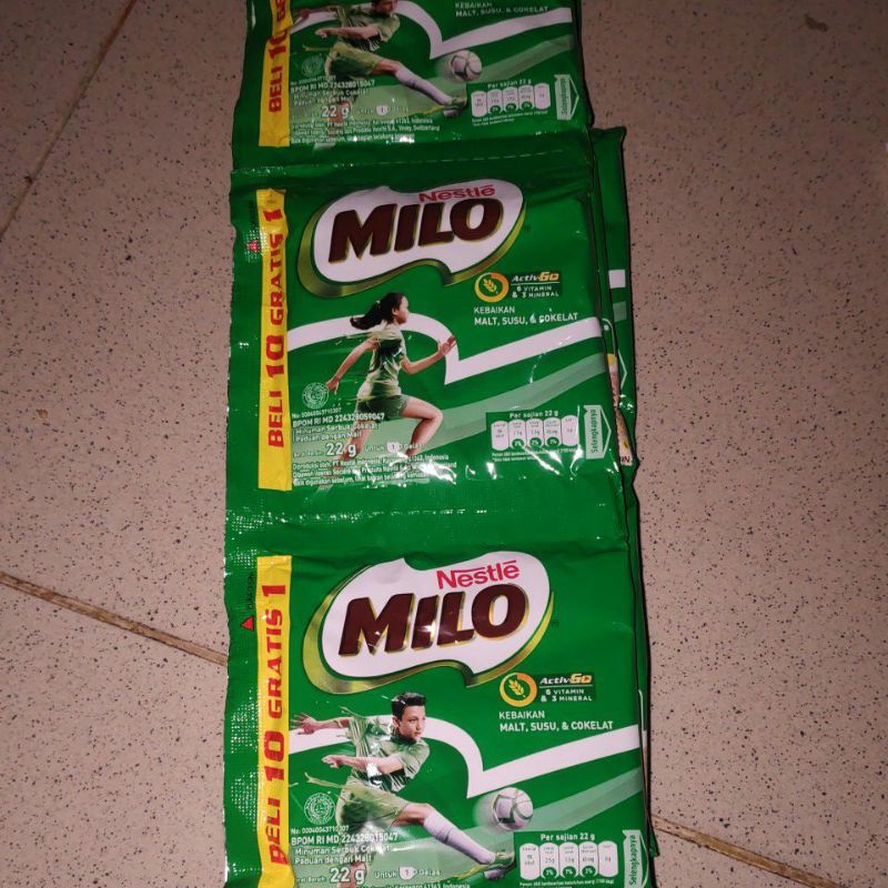 Milo Sachet Renceng 10 pcs