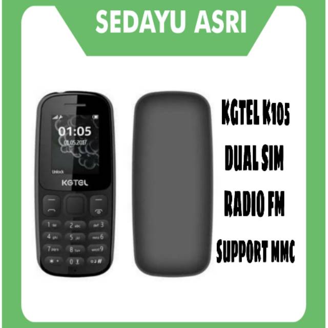 KGTEL K105 NEW GARANSI 1 TAHUN