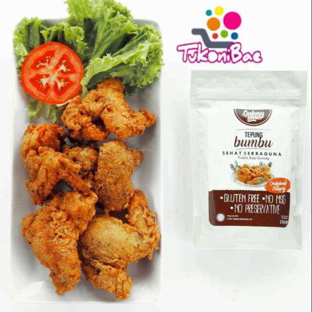 

TEPUNG BUMBU Sehat Serbaguna Crispy