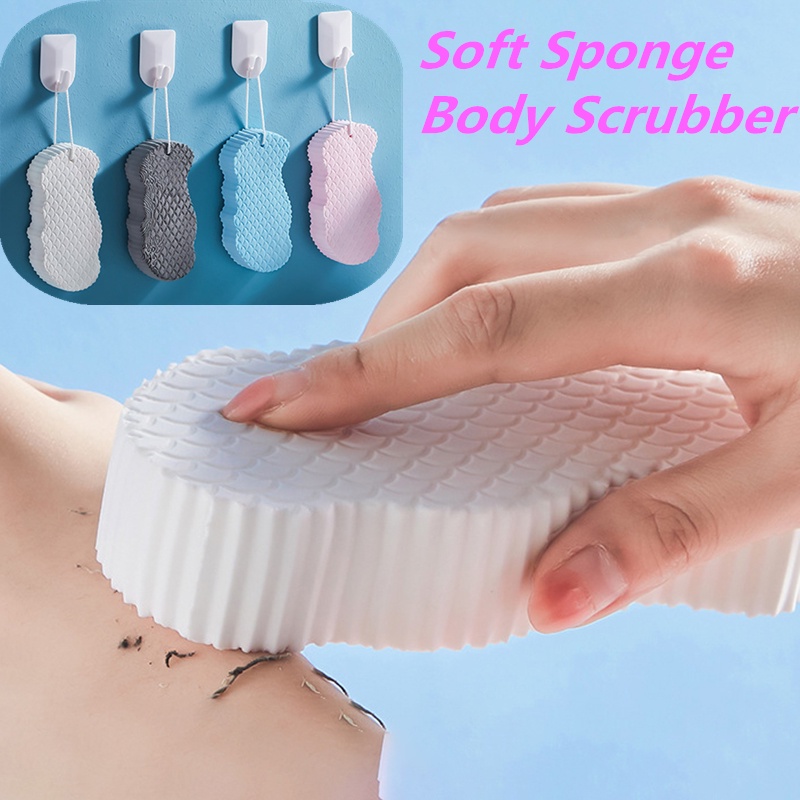 (Full) Spons Scrub Pembersih Kulit Tubuh Untuk Bayi / Dewasa