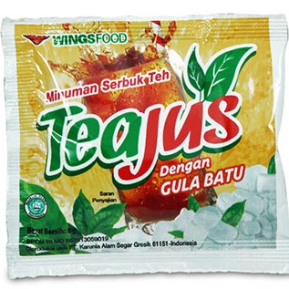 

Tea Jus Dengan Gula Batu Sachet 8gr per Renceng (10 Sachet)