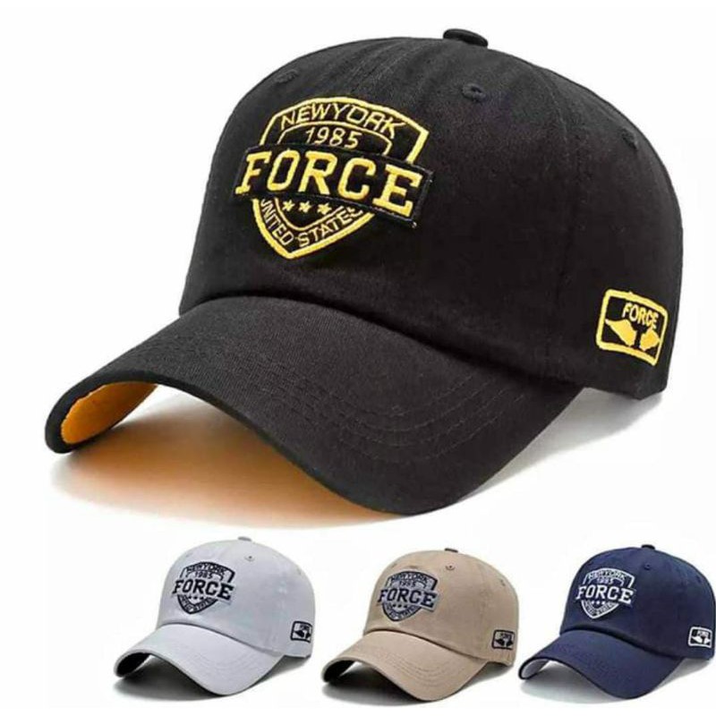 Jual Topi Baseball / Cap Snapback / Topi Model NY Force / New York Hat ...