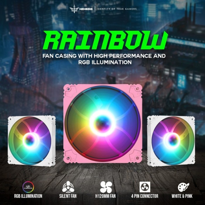 NYK Nemesis Rainbow - Fan Casing