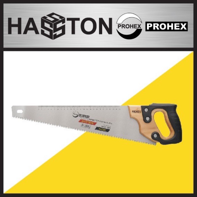 HASSTON PROHEX GERGAJI GAGANG KAYU+KARET