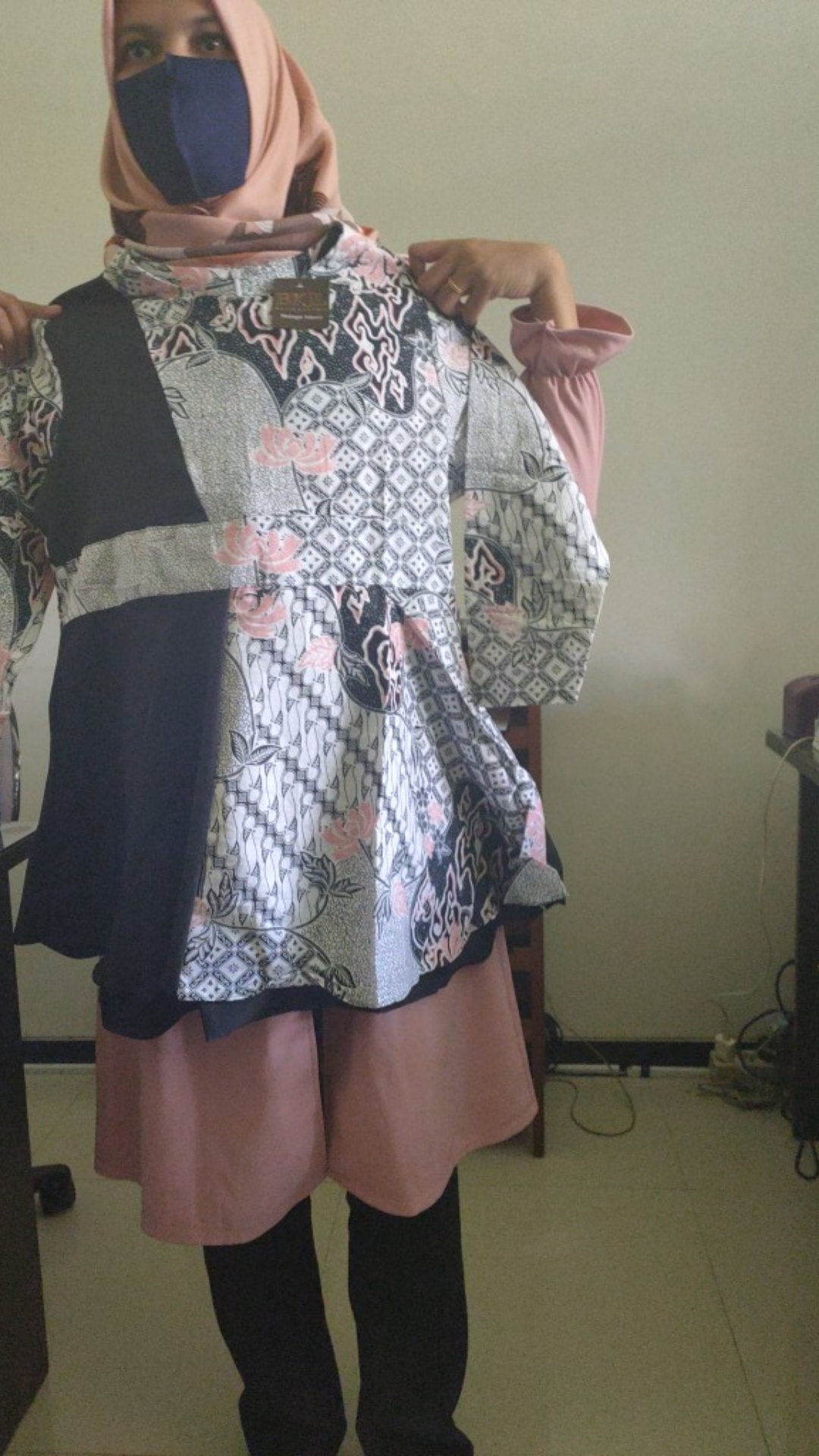 Baju Batik Wanita Modern Monalisa Genes M,l,xl Asli Pekalongan