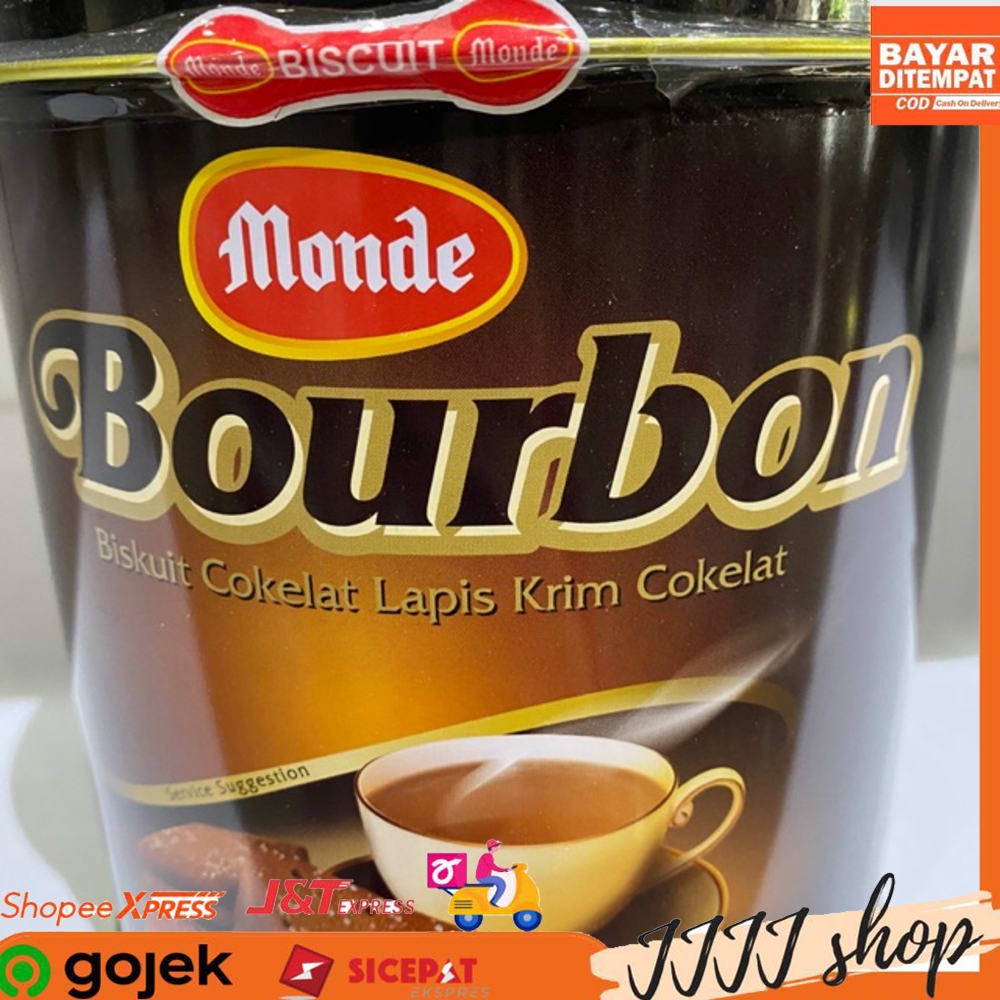 

Monde Bourbon Kaleng Biskuit Cookies Rasa Cokelat Kaleng 800gr