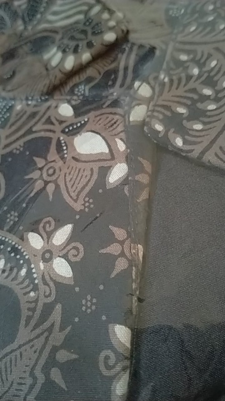 Bswart Batik Hrb026 Kenongo Hem Pendek Padi Pekalongan M L Xl Batik Pria Murah Modern Grosir