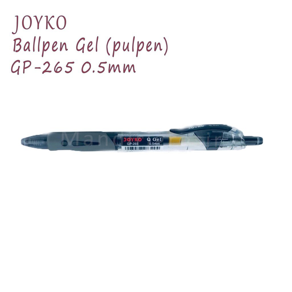 Ballpen Gel * Joyko * Pulpen * GP-265 Q * 0.5mm