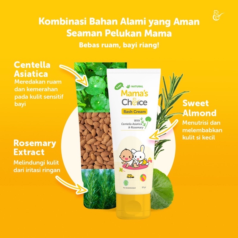 Mama’s Choice Baby Rash Cream 50gr