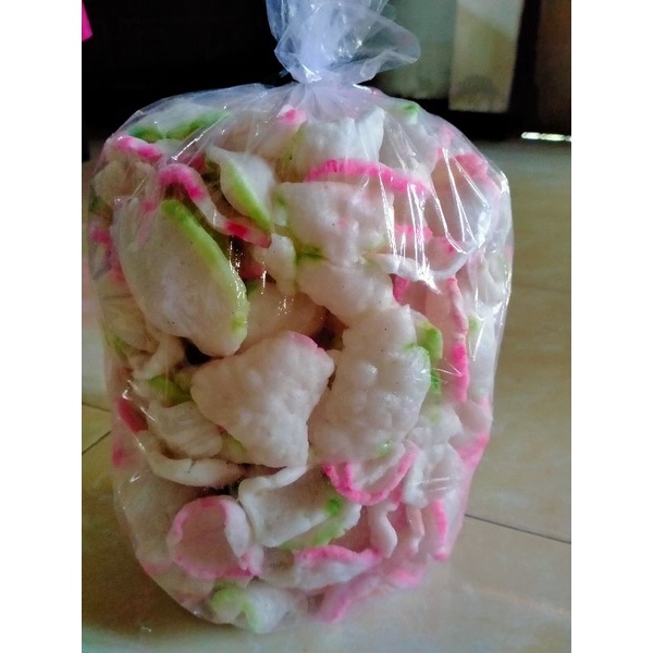 

krupuk goreng pasir kriuk rasa bawang